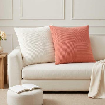 vidaXL Kussensloop 6 st ALMELO Crèmekleurig 70 x 70 cm, Verzenden, Nieuw