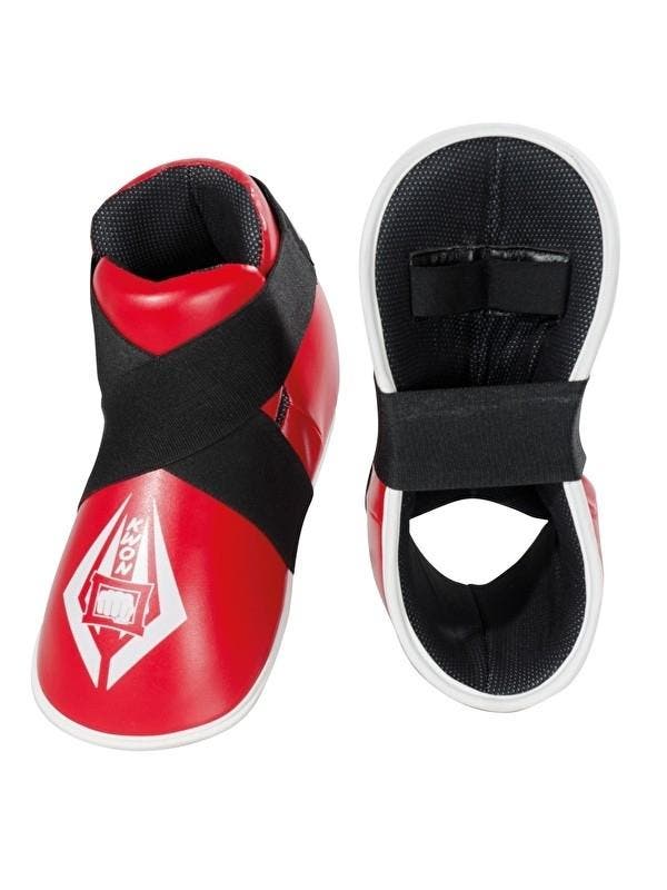 KWON Voetbeschermers Anatomic Rood (Taekwondo beschermers), Sport en Fitness, Vechtsporten en Zelfverdediging, Vechtsportbescherming
