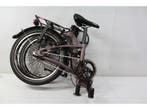 UGO Now I3 - Vouwfiets - Shimano Nexus 3-speed - Bruin, Fietsen en Brommers, Fietsen | Vouwfietsen, Verzenden, Zo goed als nieuw
