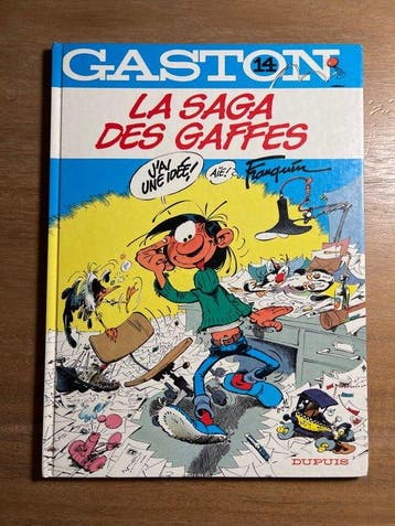 Gaston T14 - La Saga des gaffes - C - 1 Album - Eerste druk, Nieuw