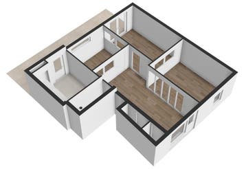 Personeelshuisvesting in Apeldoorn Max 4 personen, Huizen en Kamers, Benedenwoning, Gelderland, Via bemiddelaar, Apeldoorn