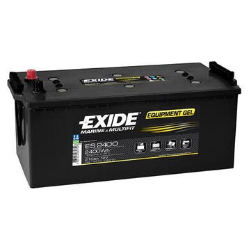 Exide ES2400 Equipment Gel accu 12V, 210Ah, origineel, Motoren, Verzenden, Nieuw