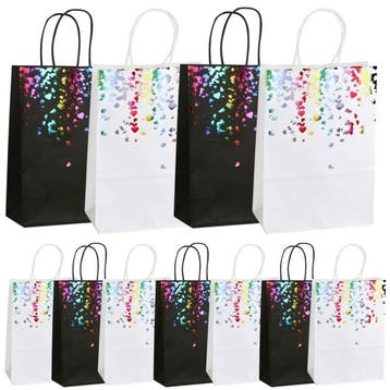 Fako Bijoux - 12 Papieren Uitdeeltasjes Rainbow Mix -, Verzenden, Nieuw