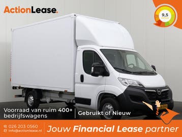 Opel Movano Bakwagen L5 H1 2023 Diesel Handgeschakeld, Movano, Wit, Nieuw, Lease