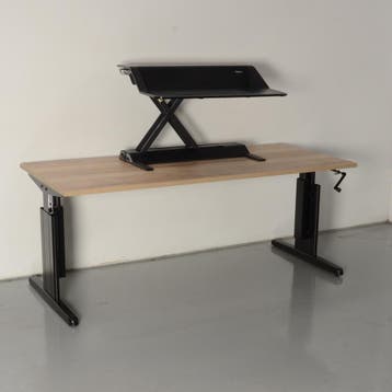Fellowes monitorverhoger, zwart, 80 x 60 cm, Ophalen of Verzenden, Nieuw in verpakking