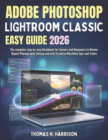 9798245672724 Adobe Photoshop Lightroom Classic Easy Guid..., Boeken, Verzenden, Nieuw, Thomas N Harrison