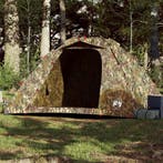 vidaXL Tent 4-persoons snelontgrendeling camouflage, Verzenden, Nieuw, Tot en met 2