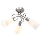 vidaXL Plafondlamp met keramieke cilindervormige kappen, Huis en Inrichting, Lampen | Plafondlampen, Verzenden, Nieuw