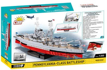 COBI 4842 Battleship  Pennsylvania Class Exe ED, Kinderen en Baby's, Speelgoed | Bouwstenen, Verzenden, Nieuw