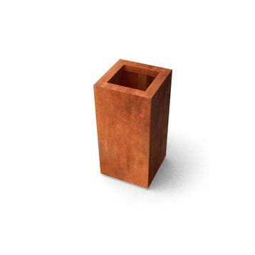 Geroba Artesa B1 vierkante plantenbak 300x300x600mm -, Verzenden, Nieuw
