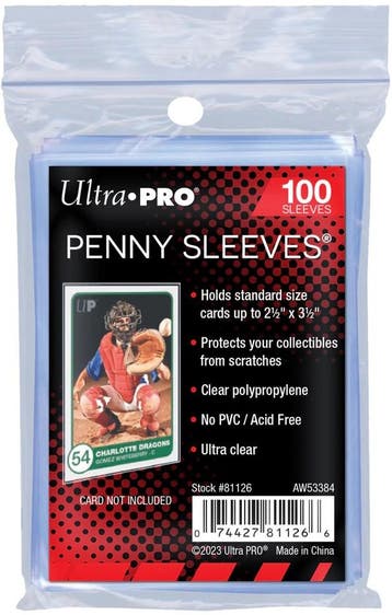 Card Sleeves Soft (100 stuks) | Ultra Pro - Trading cards, Verzenden, Nieuw