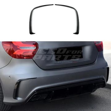 Achterbumper canards voor Mercedes A Class W176 AMG Line –, Ophalen of Verzenden, Nieuw
