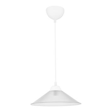 [lux.pro] Hanglamp Hereford E27 wit en transparant, Verzenden, Nieuw