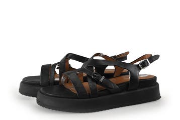 Tamaris Sandalen in maat 38 Zwart, Tamaris, Verzenden, Zwart, Sandalen of Muiltjes