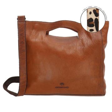 Micmacbags Wildlife Handtas - Bruin, Sieraden, Tassen en Uiterlijk, Tassen | Schoudertassen, Verzenden, Nieuw