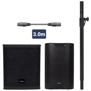 Citronic MonoSound CS810A-bundel 10 " Subwoofer En, Verzenden, Nieuw, Overige merken