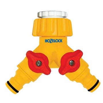 Waterverdeler | Hozelock | 2-weg (3/4”, 1/2”), Verzenden, Nieuw