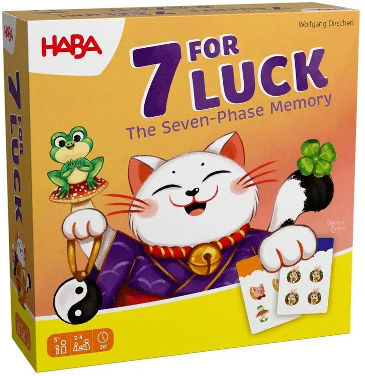 7 voor Geluk - Kaartspel | Haba - Kinderspellen, Hobby en Vrije tijd, Gezelschapsspellen | Bordspellen, Nieuw, Verzenden