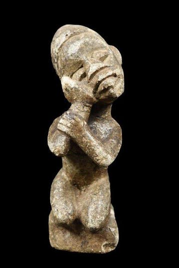 Stenen figuur - Bakongo - DR Congo (Zonder minimumprijs)