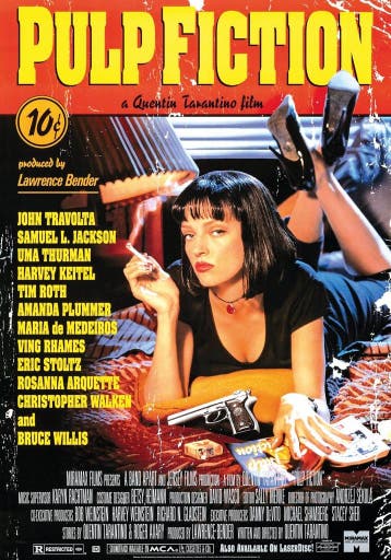 Posters - Poster Pulp Fiction - Pulp Fiction, Verzenden, Zo goed als nieuw
