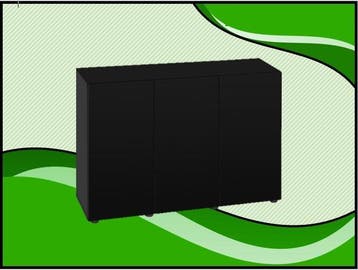 Aquael OptiSet 120 Black aquarium meubel (kasten, Meubels), Verzenden, Nieuw, Overige typen