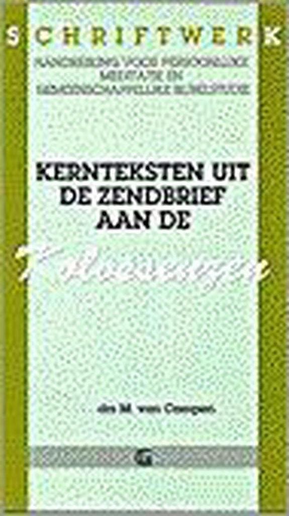 Kernteksten uit de zendbrief aan de Kolossenzen Van Campen, Boeken, Godsdienst en Theologie, Gelezen, Verzenden