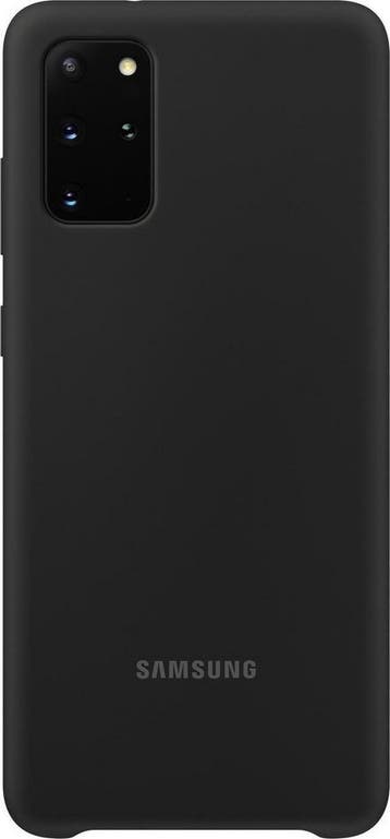 Samsung Silicone Cover - Samsung Galaxy S20 Plus - Zwart, Ophalen of Verzenden, Nieuw