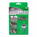 Hofftech 5-delige gatenzaagset - HSS sneldraaistaal - 16-..., Doe-het-zelf en Verbouw, Gereedschap | Boormachines, Ophalen of Verzenden