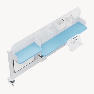 Bureau organizer Sauda wit en blauw [en.casa], Verzenden, Nieuw
