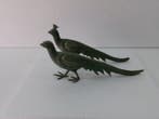 Figuur - A metal figurine of a pair of pheasants. It is not, Antiek en Kunst