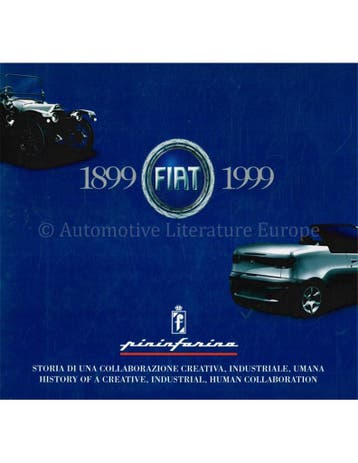 FIAT 1899-1999, PININFARINA, Boeken, Auto's | Boeken, Nieuw, Author