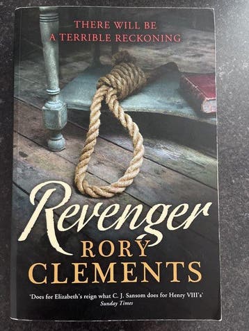 Revenger 9781848540859 Rory Clements, Boeken, Verzenden, Gelezen, Rory Clements