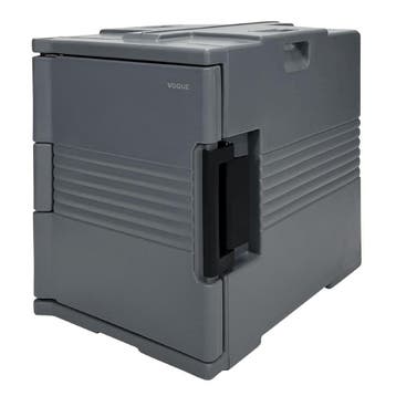 Vogue Thermo-Box 600 Voorlader Box Zwart Voor GN Bak, Verzenden, Nieuw