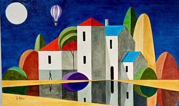 Vittorio Altieri (XX) - Sogno Riflesso, Antiek en Kunst