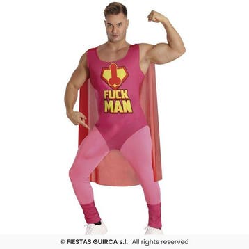 Fuckman Superheld Pak Roze, Ophalen of Verzenden, Nieuw