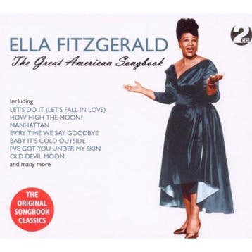 cd - Ella Fitzgerald - The Great American Songbook, Verzenden, Zo goed als nieuw