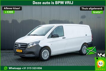 Mercedes-Benz Vito **116 CDI L2H1 | Facelift | 163 PK | Mbux, Stof, Gebruikt, Wit, Mercedes-Benz