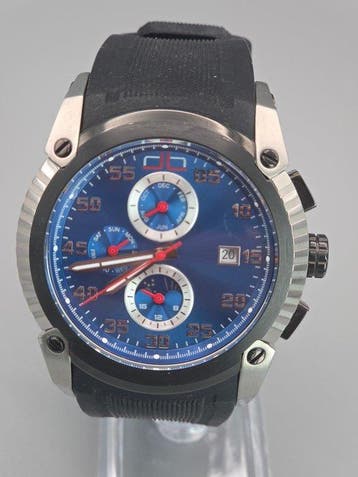 DeLorean Watch Uhr Full Calendar - Back to the Future - 50, Nieuw