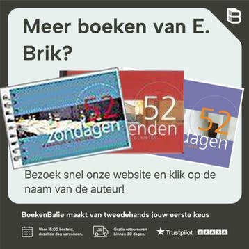 52 wandelingen met schrijvers naar hun jeugd / 52-serie, Boeken, Verzenden, Gelezen, E. Brik