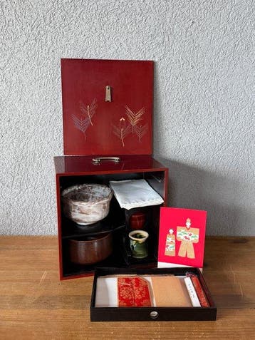 Theeservies - Japanese Portable Tea Ceremony Utensil Set in