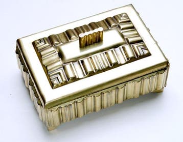 Kist - Messing - Art Deco