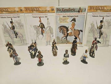 Del Prado - Figuur - 9 x Napoleonische Kriege + 4 Original, Nieuw