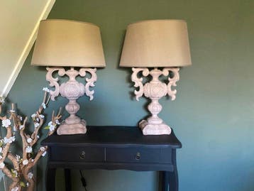 Lamp (2) - Aardewerk - Lampen barok stijl