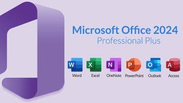 Microsoft Office 2024 – eenmalig kopen, geen abonnement, Nieuw, Windows