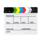 Director Clapper Board / Filmklapper - Whiteboard: Wit -..., Nieuw