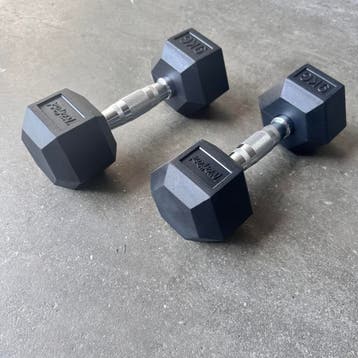 KRAKEN Hex Dumbbells 2 x 9 kg nieuw in doos, Verzenden, Nieuw