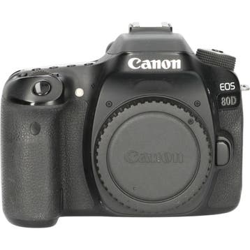 Tweedehands Canon EOS 80D Body CM7819, Audio, Tv en Foto, Fotocamera's Digitaal, Ophalen of Verzenden, Gebruikt, Spiegelreflex