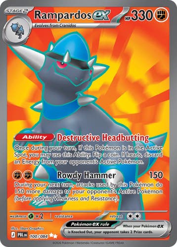 Rampardos ex (PBL 100), Ophalen of Verzenden, Nieuw