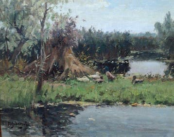 Adrianus Johannes (Arie) Zwart (1903-1981) - Bij oude