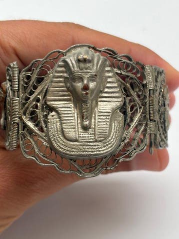 • Art Déco armband Tut-Mania – Zeldzaam stuk uit de